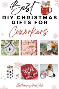 the best diy christmas gifts for coworkers from the mommy's home club