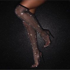 Heels And Socks, Womens High Boots, Cut Clothes, Socks And Heels, Trending Boots, Womens Summer Shoes, Fishnet Stockings, How To Stretch Boots