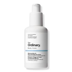 Niacinamide 5% Face and Body Emulsion - The Ordinary | Ulta Beauty Warm Eyeshadow Palette, Trending Skincare, Dark Spots On Face, Spots On Face, Makeup Bag Organization, Exfoliate Face, After Sun, Skincare Tools, Shower Routine