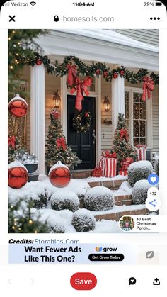 Christmas Porch