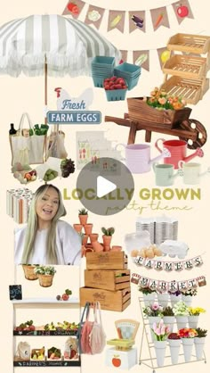 an advertisement for local grown farm eggs