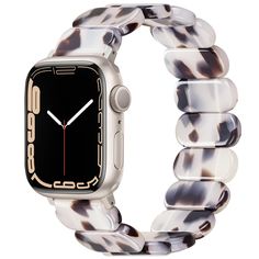 PRICES MAY VARY. ❤Dreamy & Stunning Design❤ This starlight apple watch band looks really rosy and glossy in the sunlight, which is full of girl's innocence and youthful demeanor. Every link is round and agile! Every pattern is dreamy and beautiful! It is so exquisite and translucent no matter which angle band. What a stunning apple watch band! ❤Fits 5.51" to 7.67" &Easy to Adjust and Wear❤ The upgraded design included 4 additional links, fits 5.51" to 7.67" nicely, and can be adjusted directly w Apple Watch Bands For Women, Apple Watch Se, Band Fits, Apple Watch Series, Apple Watch Bands, Watch Band, Watch Bands, Apple Watch, Cell Phone Accessories