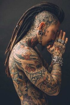 Vikings Hair, Dreadlocks Men, Braided Top Knots, Mohawk Braid, Dread Hairstyles, Head Tattoos