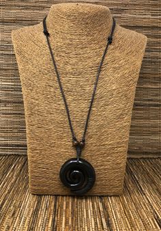 "*Beautiful Spiral Necklace *The Spiral signifies a New Beginning, Spirituality, Peace and Tranquility *Adjustable Black Cord - Fits Most Size - From 16\" Inches up to to 30\" Inches. Pull the knots and the cord to adjust the lenght *Pendant Dimensions: Approximately 2\" Inches x 2\" inches This beautiful necklace is simply stunning. Our commitment to excellent quality ensures each piece is skillfully inspected. Order this today or browse our incredible selection of jewelry. FAST SHIPPING! *Firs Adjustable Symbolic Spiral Jewelry, Symbolic Adjustable Spiral Jewelry, Black Adjustable Spiral Necklace, Adjustable Black Spiral Necklace, Spiral Symbol, Rasta Earrings, Eye Of Horus Necklace, Spiral Jewelry, Spiral Pendant