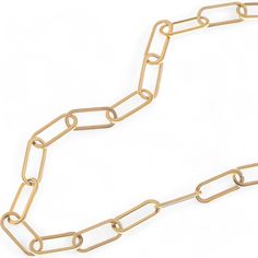 The Alilang Women's Modern Paperclip Chain Necklace with Large Links is a bold and fashionable piece that brings a contemporary edge to any outfit. Featuring oversized, sleek paperclip-style links, this necklace makes a statement while maintaining a minimalist and modern appeal. The high-quality gold-tone finish adds a touch of elegance, making it versatile enough for both casual wear and special occasions. Whether layered with other necklaces or worn on its own, this large link paperclip chain Chic Paperclip Chain Necklace With Chunky Chain, Minimalist Metal Chain Necklace With Paperclip Shape, Modern Chunky Chain Paperclip Bracelet, Minimalist Metal Paperclip Chain Necklace, Modern Metal Paperclip Bracelet, Modern Paperclip Chain Necklace, Modern Metal Paperclip Chain Necklace, Metal Paperclip Bracelet, Chic Paperclip Chain Necklace With Rectangular Links