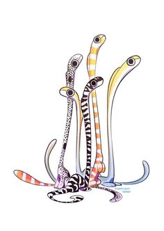 Pin by Ambulance Robots on animals | Mythical creatures art, Creature concept art, Fantasy creatures art Animals Mythical, Garden Eel, Creatures Art, Mythical Animal, Cute Fantasy Creatures, Creature Drawings, Art Fantasy, Fantasy Creatures Art, Mythical Creatures Art