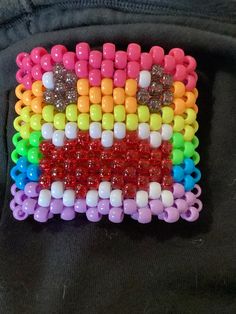 #kandi #kandicuff #scene Domo Kandi Cuff, Spiked Kandi Cuff, Kandi Scene, Scene Kandi Bracelets, Scenecore Kandi, Scene Belt