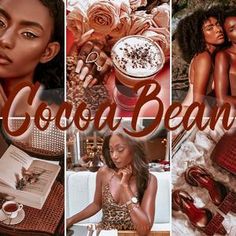 3 Cocoa Melanin Presets Best Brown Dark Skin Black Blogger | Etsy Black Entrepreneurs, Country Girl Quotes