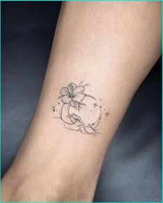 Tattoo Ideas For Women Hawaiian Tattoo Meanings For Women, Pua Flower Tattoo, Behind The Ear Seashell Tattoo, Hawaii Matching Tattoos, Tattoo Ideas Female Hibiscus, Matching Hawaii Tattoos, Delicate Hawaiian Tattoo, Hawaiian Phrases Tattoo, Cute Tropical Tattoos