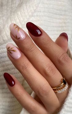 Ongles automne 2023 tendance - nail art automne 2023 - ongles d’automne 2023 - fall nails 2023 - unghie autunnali 2023 - unas halloween 2023 - unhas outono 2023 - nails - simple halloween nails - unhas outono - unhas de outono Kutek Disney, Wine Nails, Summer Nail Art, Art Magic, Smink Inspiration, Burgundy Nails, Neon Nails, Orange Nails