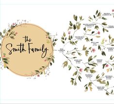 the smith family tree and its branches