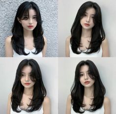 Hairstyle Korean, Korean Long Hair, Hairstyle Girls