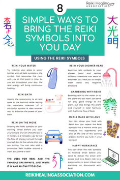 Akleema Ali shares her tips for using Reiki Symbols in daily life, applying Reiki to everyday tasks to bring tremendous healing and calm. How To Learn Reiki By Yourself, Reiki Prayer Opening, Reiki Attunement Level 1, Reiki Tattoos For Women, Reiki Healing Quotes, Reiki Symbols Tattoos, Reiki Certification