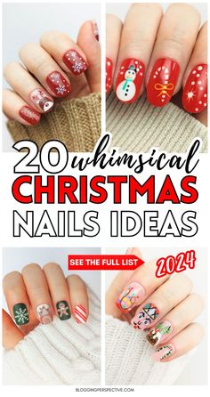 Get ready for the season with this fun Christmas nail inspo! Featuring creative Christmas nail art and bold Christmas nail designs, this collection is a must-see. Explore cute Christmas nails and Christmas nails 2024 for a show-stopping look. Perfect for festive December nails and chic December nail designs! Don’t wait—check out these xmas nails and Christmas gel nails now on the blog for all the inspo!