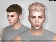 Short Male Hair Cc Sims 4, Buzz Cut For Men, Mods Sims 4, California Hair, Crop Hair