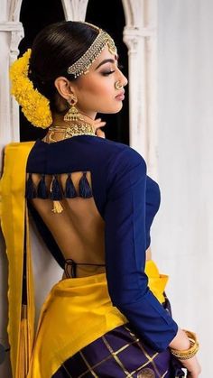 Cotton Saree Blouse Designs, Saree Wearing, Saree Wearing Styles, Saree Lehenga