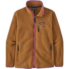 The vintage-inspired Retro Pile Fleece Jacket gives us simple style and fall-ready warmth thanks to its double-sided shearling fleece, which is made with entirely recycled materials. Offering soft and fuzzy comfort, this high-pile fleece is ideal for chilly fall temps, and the jacket's full-zip design makes it easy to change up your layers underneath. Patagonia Retro Pile Fleece, Throwback Aesthetic, Patagonia Retro Pile, Patagonia Retro, Patagonia Kids, Fleece Jacket Womens, Patagonia Fleece, Skateboarder, Nudie Jeans