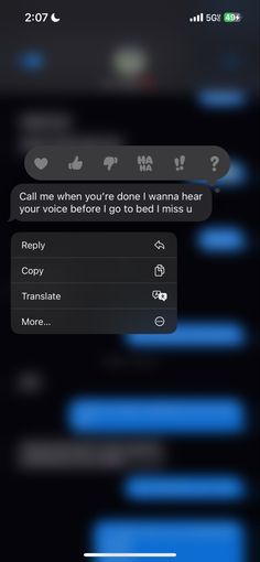 the text message is being displayed on an iphone's screen, and it appears to be