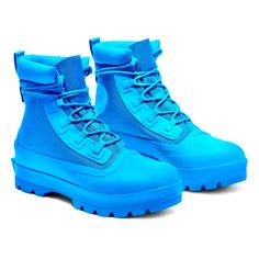 Converse Ctas Duck Boot Ambush Light Blue Light Blue Timberland Boots, Bluf Boots, Converse Ambush, Boots Converse, Chucks Style, Converse Logo, Duck Boot, Duck Boots, Walker Boots