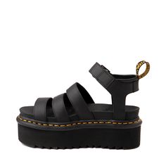 Black Platforms - Sz 8 Doc Sandals Outfit, Dr Martens Platform Sandals, Doc Sandals, Teaching Fits, Dr Martens Blaire, Doc Martens Black, Dr Martens Platform, Sandals Outfit, Dr Martens Black