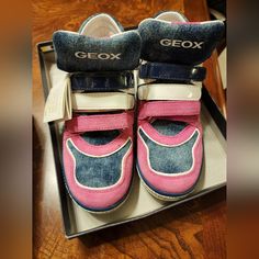 Brand New Elsa Shoes, Geox Shoes, High Tops Sneakers, Light Up Sneakers, Velcro Sneakers, Boys Sneakers, Gym Shoes, Comfortable Sneakers, Girls Sneakers