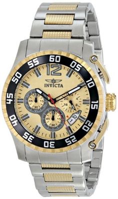 Men's Wrist Watches - Invicta Mens 16651 Specialty Analog Display Japanese Quartz Two Tone Watch *** Click image for more details. (This is an Amazon affiliate link) Two Tone Watch, Wristwatch Men, Amazon Affiliate, Rolex Watches, Rolex, Two Tone, Wrist Watch