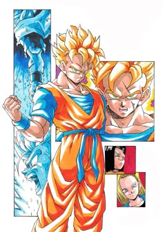 an image of the dragon ball character