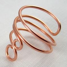 3 Free Folded Wire Ring Tutorials