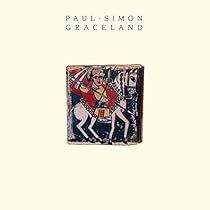 the cover of paul simon's graceland, with an image of two men on horseback