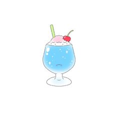 an ice cream sundae in a glass with a cherry garnish on top