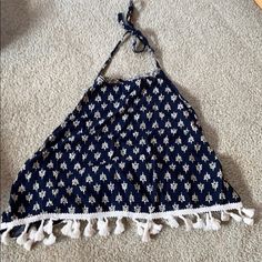 Super Cute Crop Halter. Looks Brand New! Says Size M But Fits Like A Small. Halter Crop Top, Blue Cream, Color Blue, Crop Top, Super Cute, Womens Tops, Crop Tops, Brand New, Cream