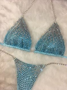 Striper Outfits, Baby Blue Fabric, Pleaser Heels, Br Style, Club Fits, Cute Bathing Suits, Va Va Voom, Swimsuit Set, Cute Bikinis