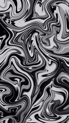 an abstract black and white background with wavy lines