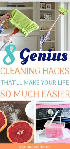 8 genius cleaning hacks that'll make your life so much easier