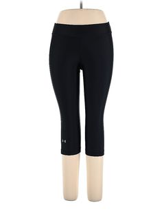 Under Armour Active Pants Size: Large Black Activewear - used. 87% POLYESTER, 13% ELASTANE, Capri, Mid/Reg Rise | Under Armour Active Pants - Mid/Reg Rise: Black Activewear - Size Large Black Activewear, Active Wear For Women, Large Black, Under Armour, Capri, Active Wear, Women Handbags, Handbags, Pants