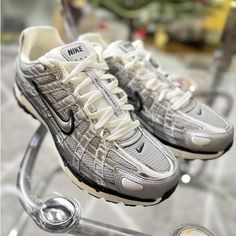 Size 10- Nike P-6000 Metallic Silver - Cn0149-001 Men's Shoes. Condition Is New With Box. Shipped With Usps Priority Mail. Nike 6000, Nike P6000, P 6000, Shoes Nike, Men's Nike, Priority Mail, Nike Men, Nike Shoes, Metallic Silver