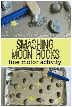 an image of some rocks that are in the process of making a moon rock craft