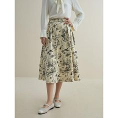 Step into style this winter with our High Waist A-Line Midi Skirt, a perfect blend of comfort and chic. This mid-calf skirt features a subtle ink animal print that adds an artistic touch to a classic silhouette. Crafted from high-quality polyester, it offers a loose fit that gracefully sways with every step, ensuring you look stylish without sacrificing comfort. Key Features Material: Lightweight, breathable polyester fabric. Style: Casual A-line silhouette that flatters every figure. Length: Elegant mid-calf design ideal for various occasions. Elasticity: Medium stretch waistband for a comfortable, custom fit. Pattern: Unique ink animal print for a subtle, yet eye-catching look. Benefits Enhances your wardrobe with a versatile piece suitable for both office and casual outings. Easy to pai Mid Calf Skirt, Winter Work, Look Stylish, Classic Silhouette, Stuffed Animal Patterns, Body Size, Cozy Sweaters, Winter Wardrobe, Unique Print