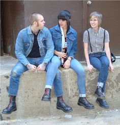 skinhead girls | Tumblr Punk Rock Girls, Bad Boy Style, Expensive Clothes, January 9