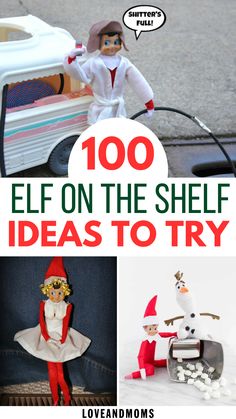 elf on the shelf ideas to try