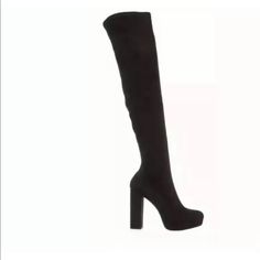 Madden Girl Women’s Groupie Over-The-Knee Boots Black Fabr Size 6.5 New Madden Girl Shoes, Girl Shoes, Madden Girl, Boots Black, Over The Knee Boots, Over The Knee, Girls Shoes, Knee Boots, The Knee