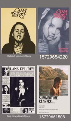 an image of the front and back covers of various magazine's pages, each with different