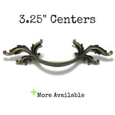 the 3 25 center is shown in brass