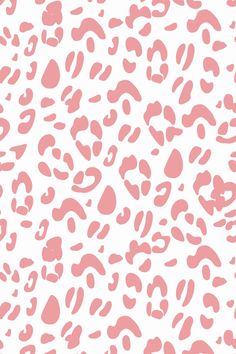 an animal print pattern in pink and white