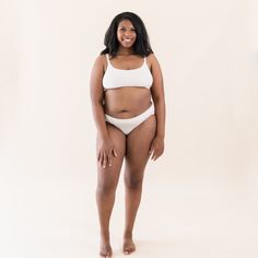 Soft, stretchy, and breathable, these everyday undies don’t compromise on comfort or style. Crafted from a soft, stretchy bamboo blend that gives them a barely-there feel, these briefs offer full-coverage but still look cute, so you can feel comfortable and confident every single day. 70% Bamboo Lyocell, 23% Chitosan, 7% Spandex Midi brief Model is 5' 7" and 190lbs, wearing L Note: Due to sanitary reasons we are not able to accept refunds/exchanges on women's underwear. All purchases will be fin Everyday Bra-friendly Intimate Briefs, Everyday Soft Touch Intimate Briefs, Bra Friendly Stretch Swimwear For Relaxation, Womens Matching Sets, Lounge Robes, Toddler Blanket, Family Pajamas, Women Midi, Mens Joggers