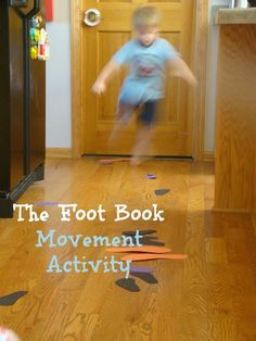 the foot book movement activity for toddlers