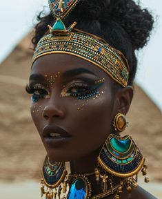 Ancient Indian Makeup, Eygptain Goddess Aesthetic, Ancient Greek Makeup, Egypt Makeup, Egyptian Hairstyles, Egyptian Halloween, Cleopatra Halloween