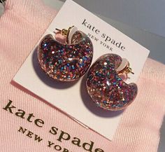 <p>Kate Spade New York Glitter Huggie Earrings Multi NEW. Shipped with USPS First Class Package.Does not come with Kate Spade gift bag</p> Kate Spade Dangle Earrings For Party, Kate Spade Huggie Earrings, Kate Spade Jewelry Kate Spade New York, Kate Spade Gold Dangle Earrings, Owl Earrings Studs, Wood Owls, Kate Spade Earrings, Square Earrings Studs, Square Stud