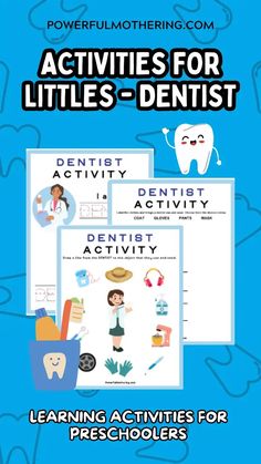 dental activities for kids and adults to learn