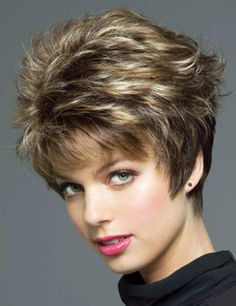 Ladies Wigs, Best Wig Outlet, Shaved Nape, Short Hair Wigs, Hair Replacement, Short Wigs, Short Hair Styles Pixie, Pixie Cuts, Synthetic Wig